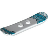 Lego snowboard, bílá (4636891, 4667546)